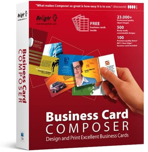 business card design program for mac